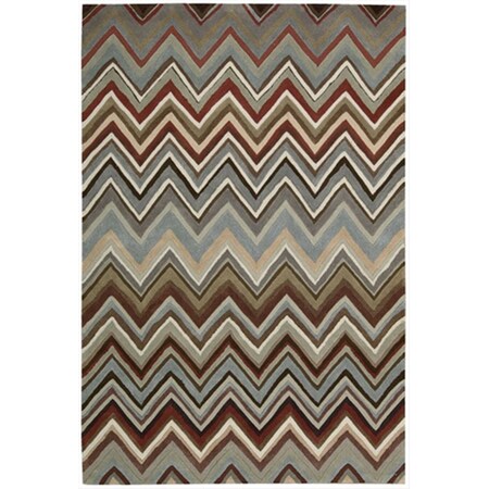 Nourison Contour Area Rug Collection Multi Color 8 Ft X 10 Ft 6 In. Rectangle 99446045843